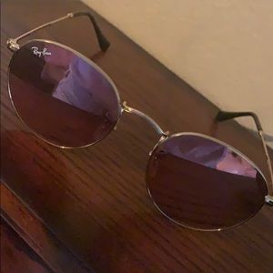 Ray Ban round metal
